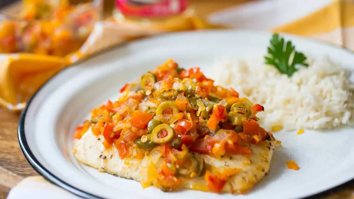Branzino a la Veracruzana