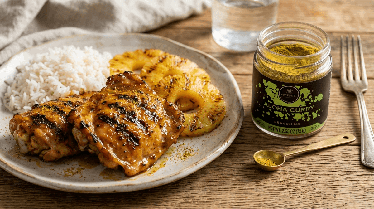 Aloha Curry Huli Huli Chicken