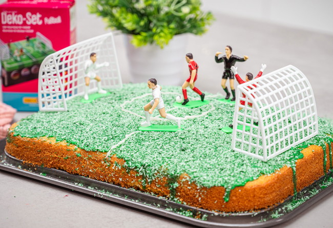 Image of Fußball-Blechkuchen
