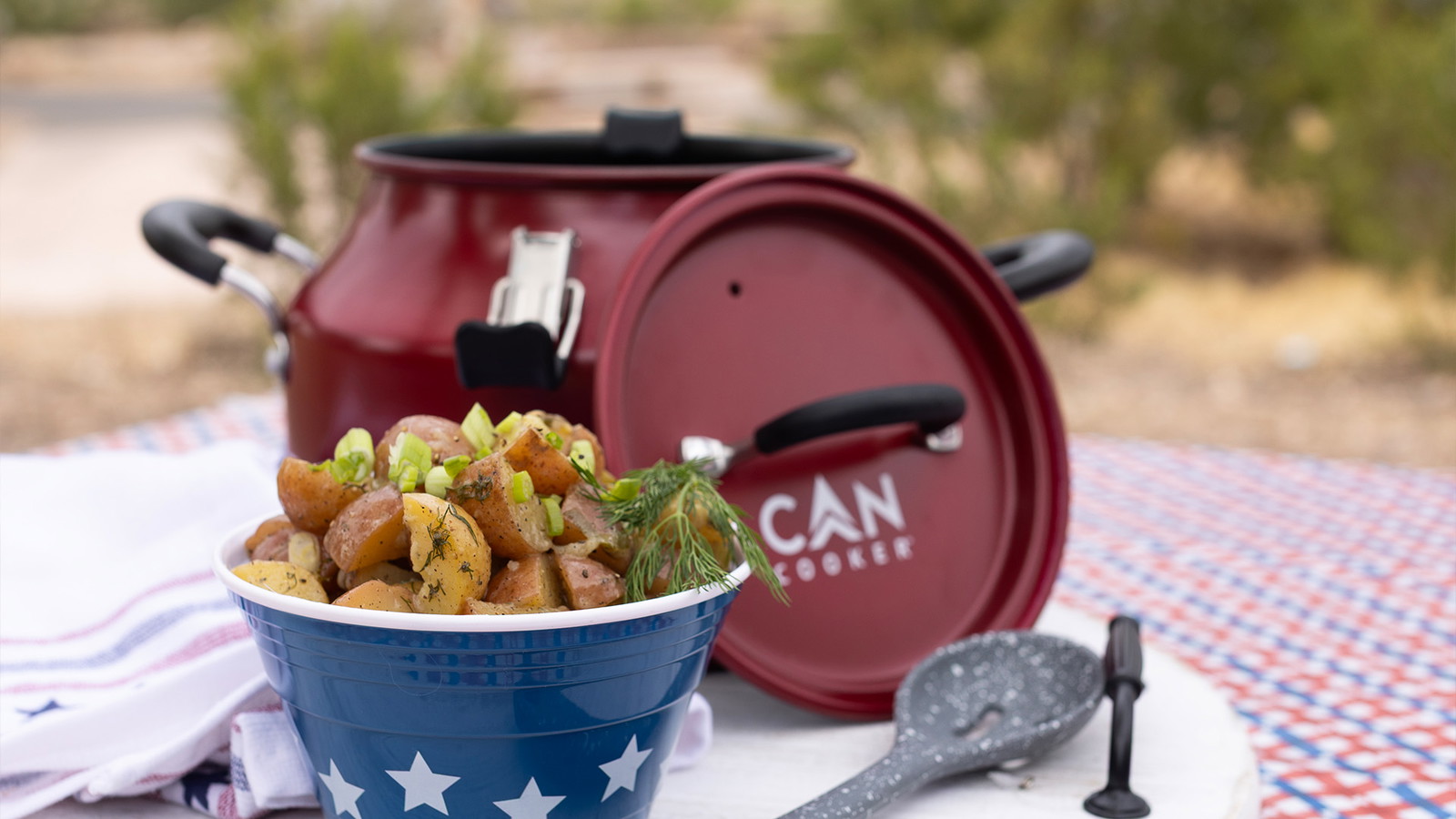 Image of Warm Dijon Potato Salad