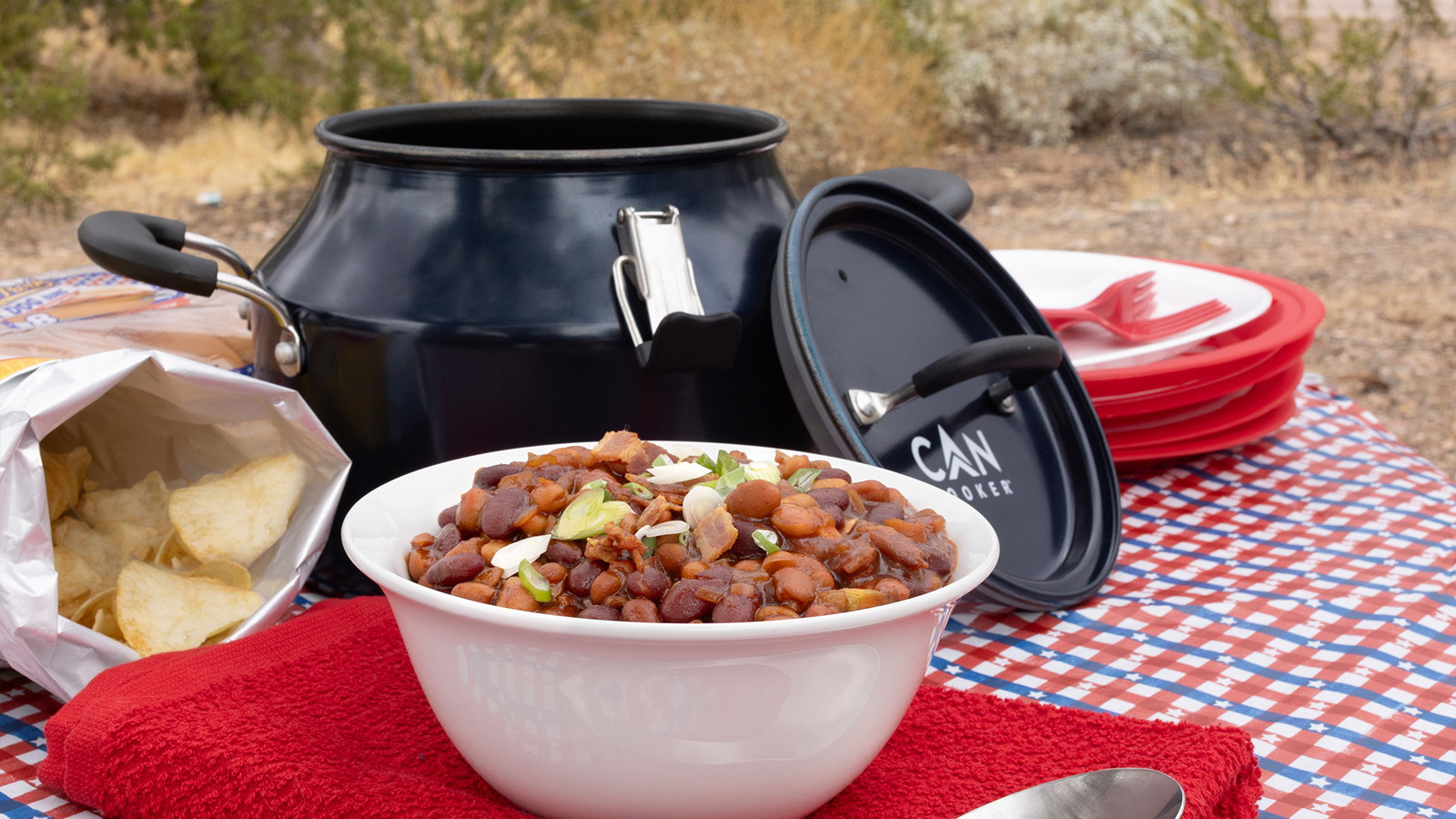 Image of Spicy Camper’s Bacon and Beans