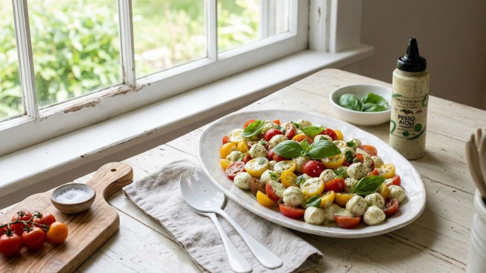 Image of Pesto Caprese Salad