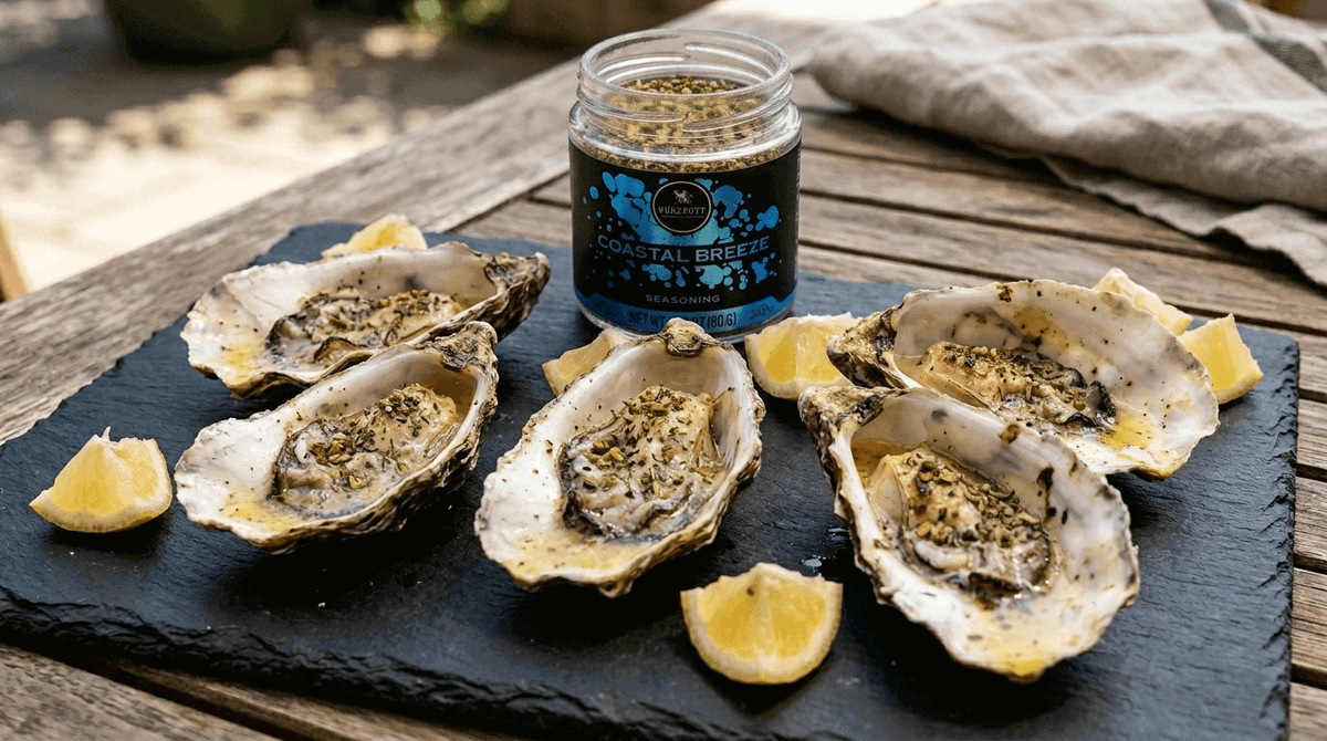 Coastal Breeze Grilled Oysters