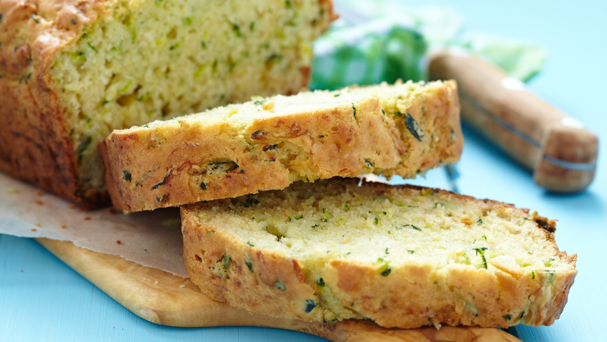 Zucchini Bread with Berry Whipped Cream Cheese (Gluten-Free)