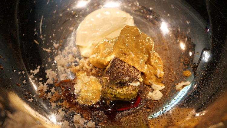 Image of In a large bowl, combine salt, black pepper, dijon mustard,...