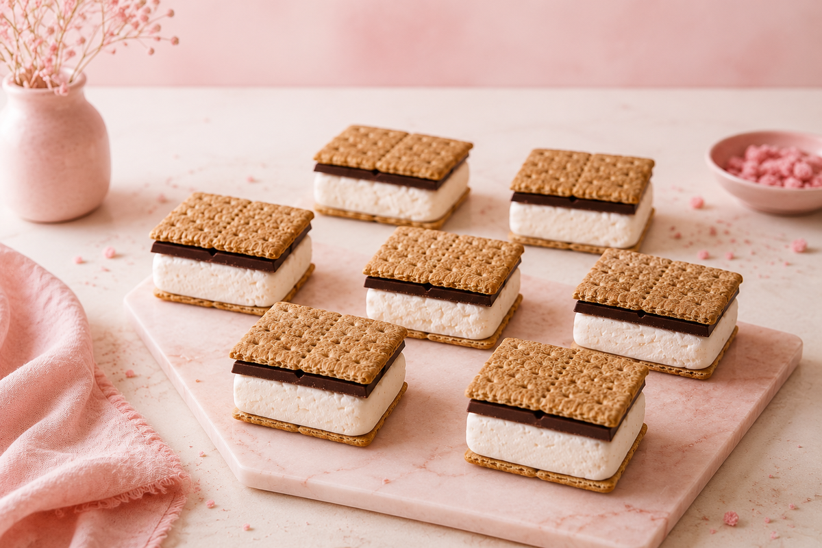 Homemade Marshmallow S'mores