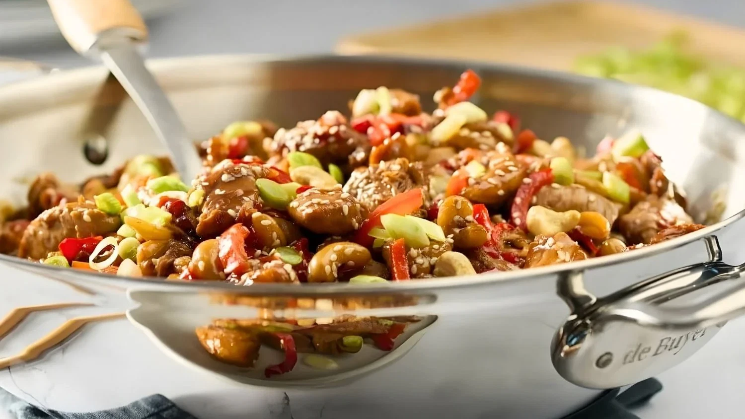 Image of Wok de pollo con verduras