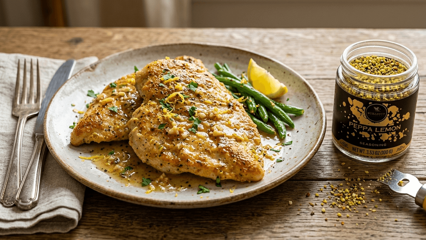 Easy Lemon Pepper Chicken