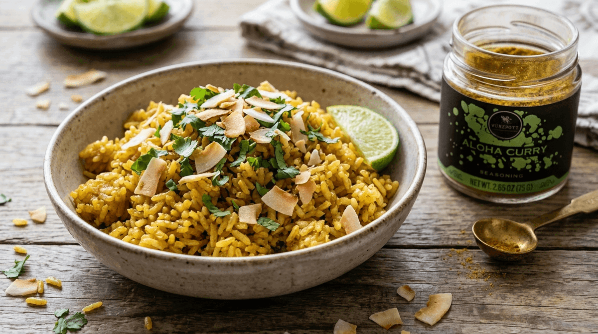 Easy Aloha Curry Rice