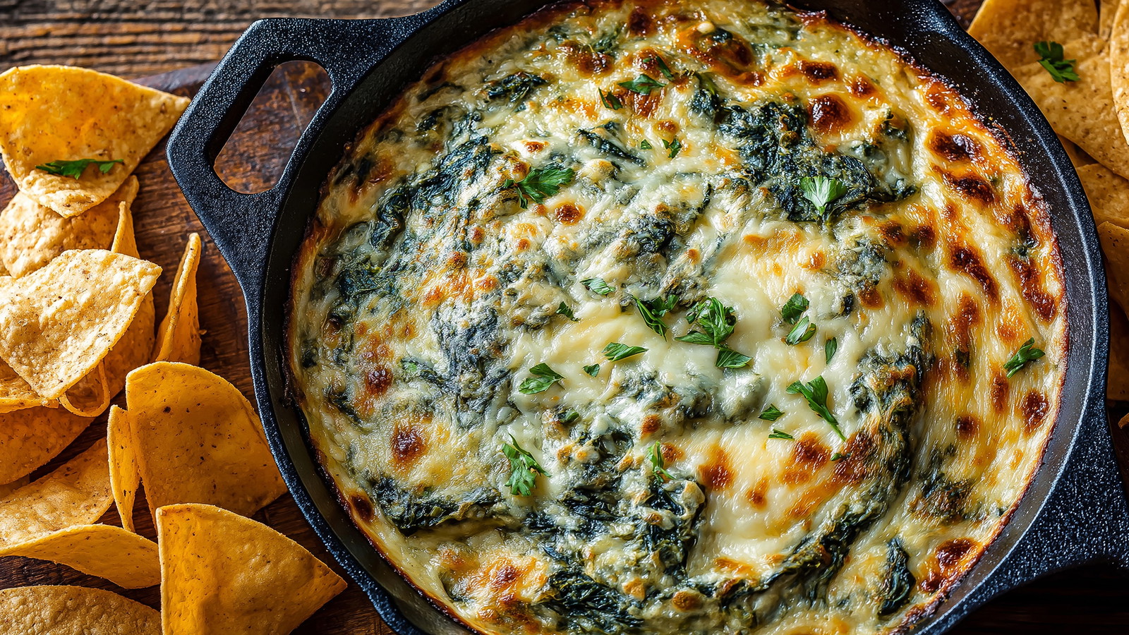 Image of Culinary Genie Baked Spinach & Artichoke Dip recipe.