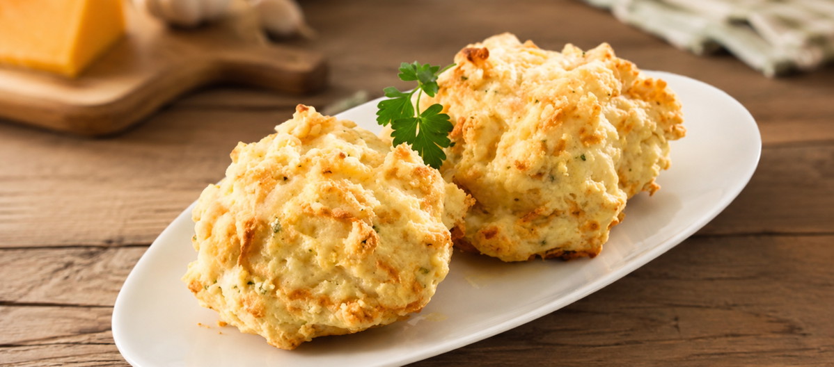 Garlic Cheddar Biscuits