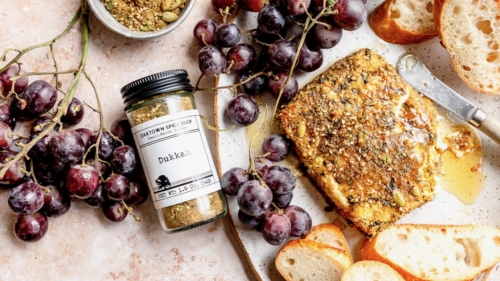Dukkah Crusted Feta