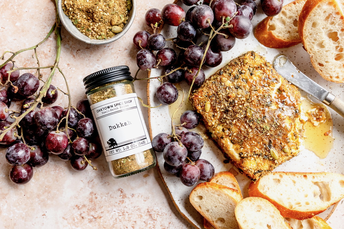 Dukkah Crusted Feta