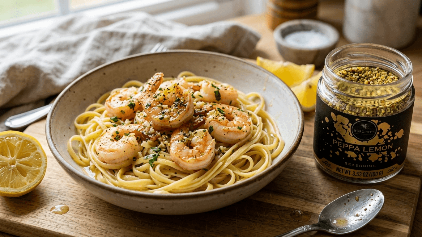 Garlic Lemon Shrimp