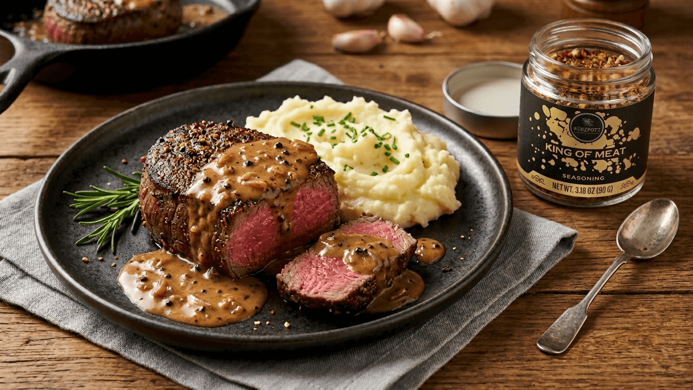 Filet Mignon au Poivre