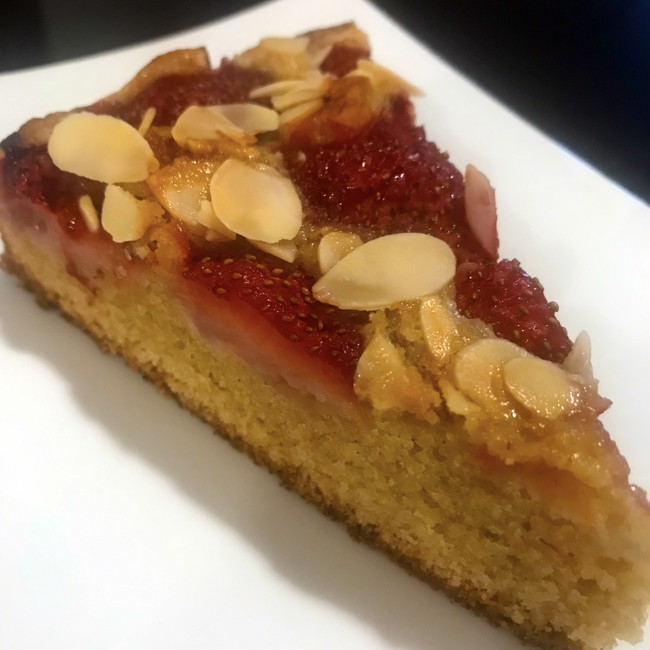 Image of Strawberry Almond Cake
