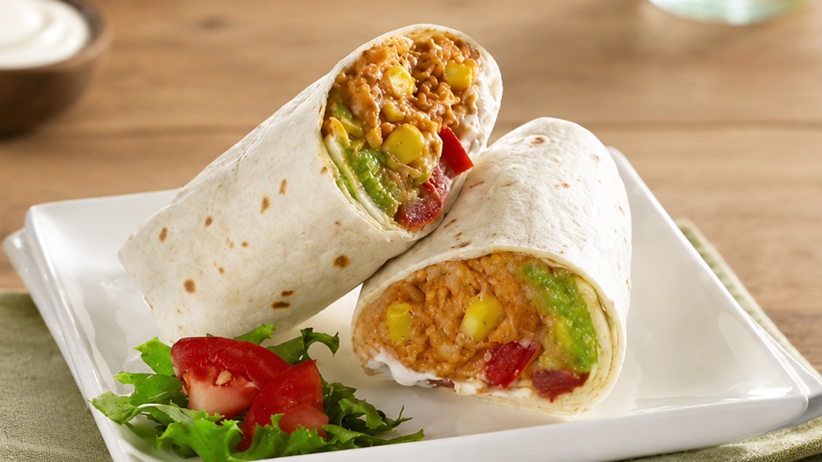 Image of Culinary Genie Bean, Rice and Cheese Burritos recipe