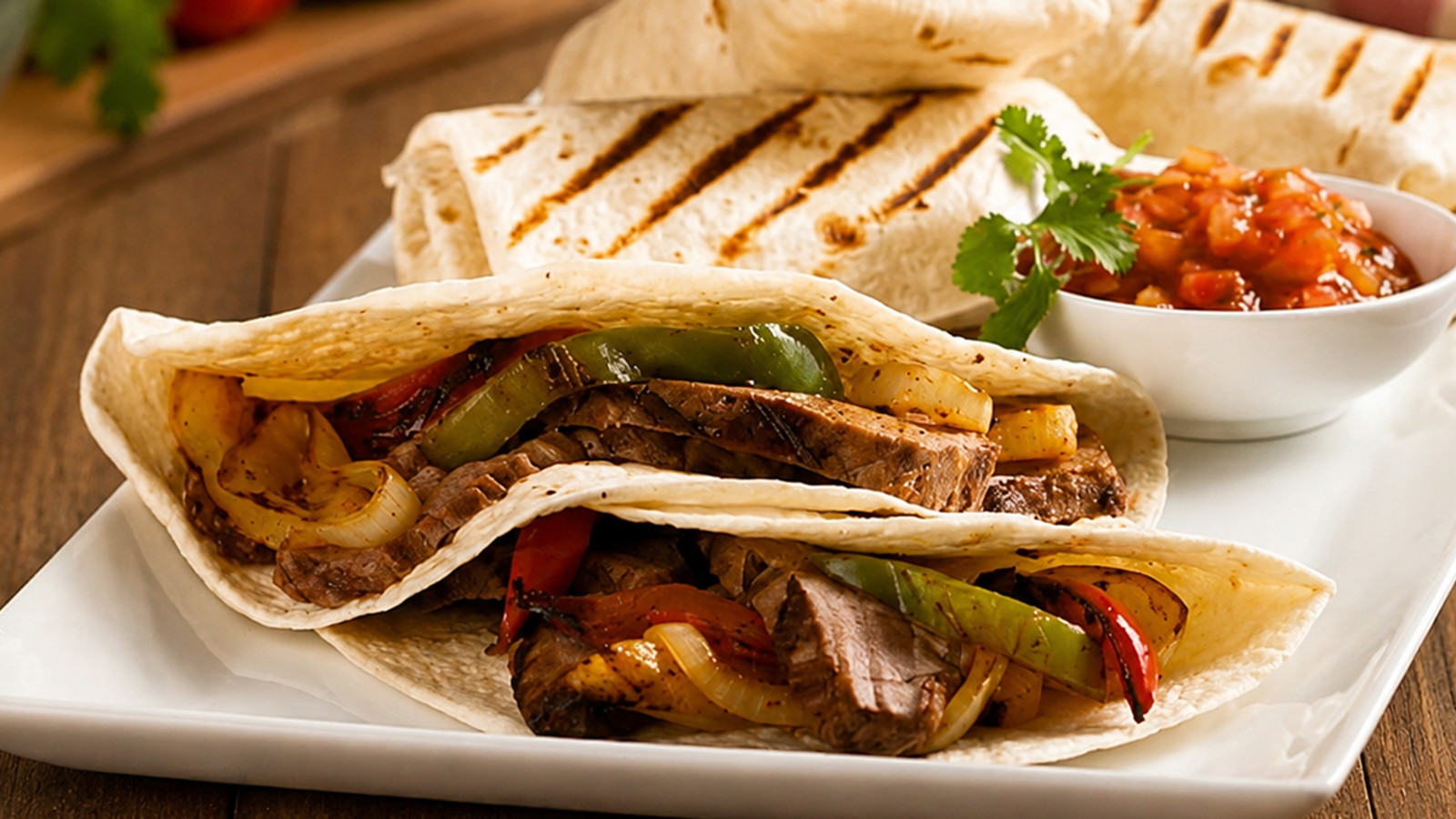 Recipe image of Culinary Genie Grilled Beef Fajitas