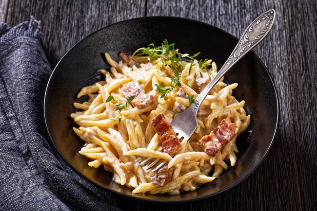 Image of Easy Creamy Pancetta Pasta 🇮🇹