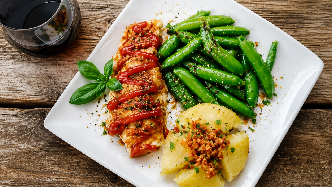 Image of Sweet Basil BBQ Sauce for Fish