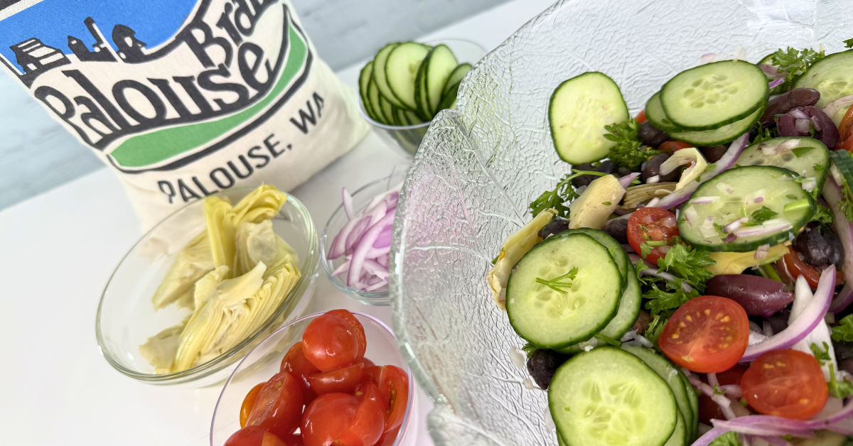 Mediterranean Dense Bean Salad