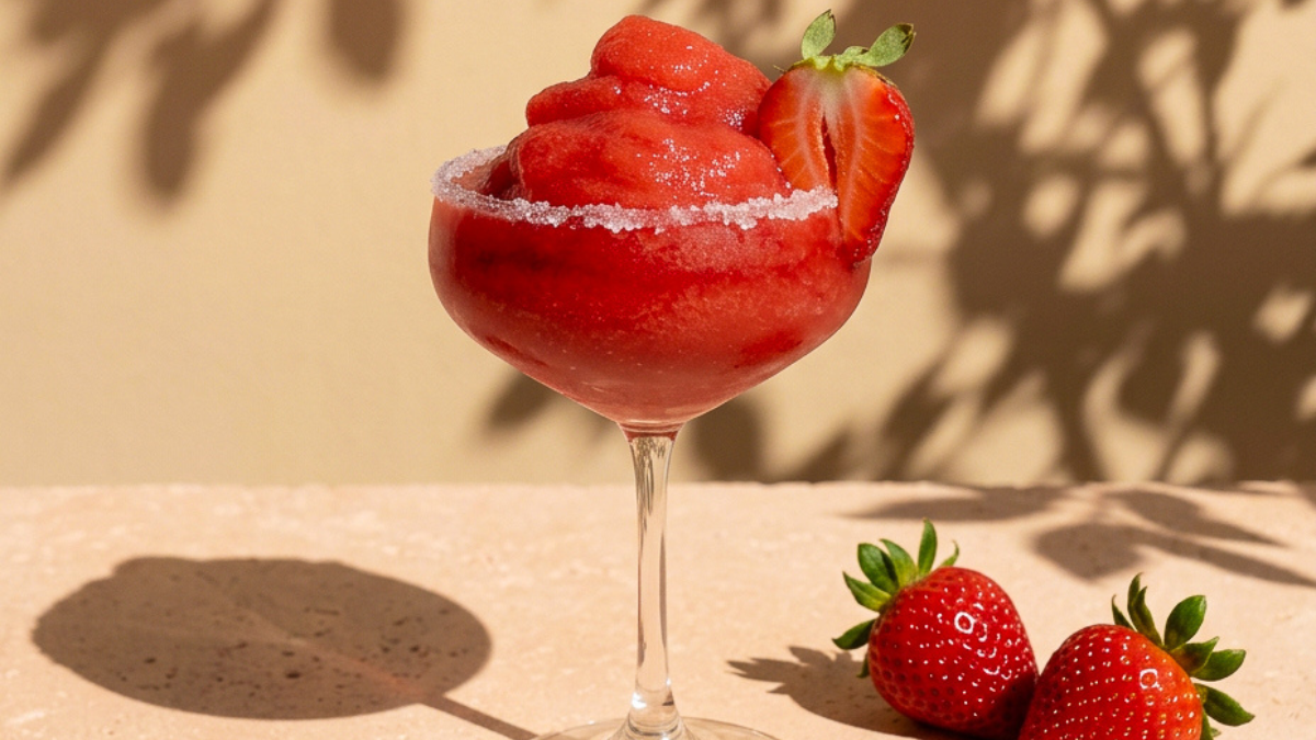 Image of Alkoholfreier Frozen Strawberry Margarita