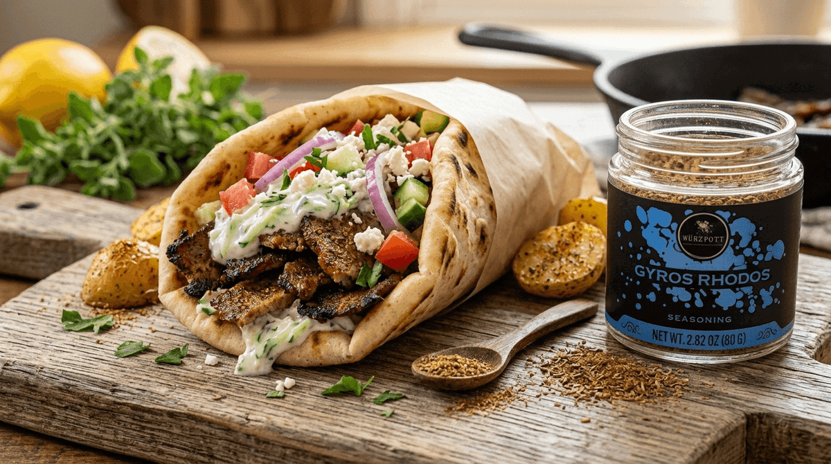 Authentic Pork Gyros: A Greek Gyro Recipe Packed with Mediterranean Flavor