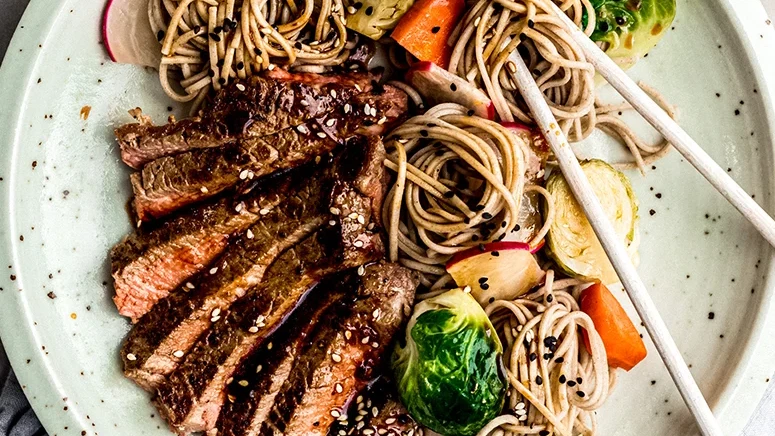 Image of Rib Fillet & Soba Noodles