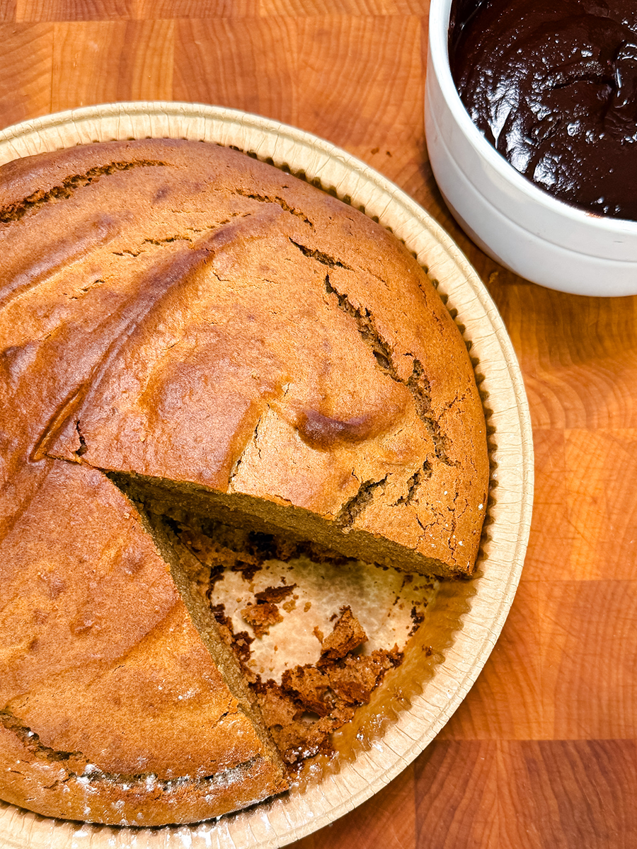Peanut Butter Date Cake