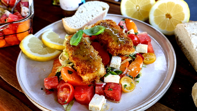 Image of Kabeljau mit sommerlichem Salat