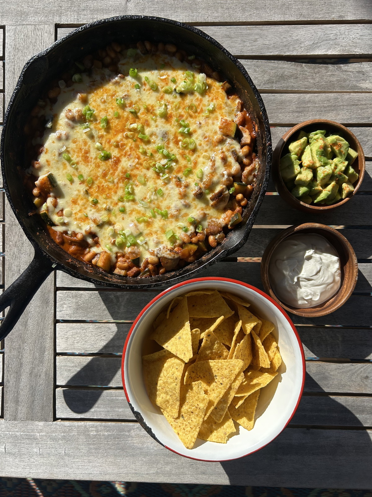 Enchilada Bean Skillet