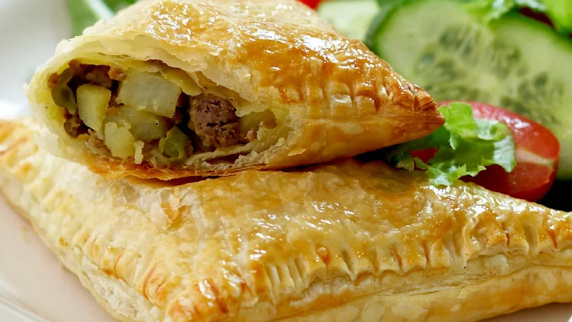 Image of Curried Beef Potato Cauliflower Pasties