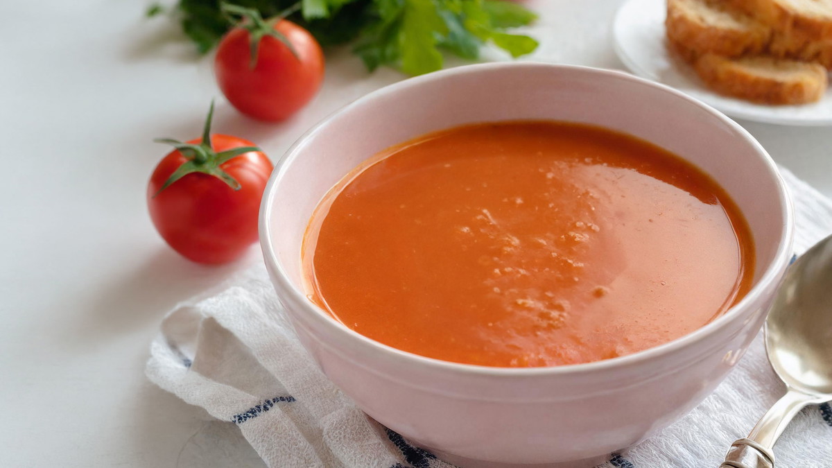 Verse tomatensoep voor je baby