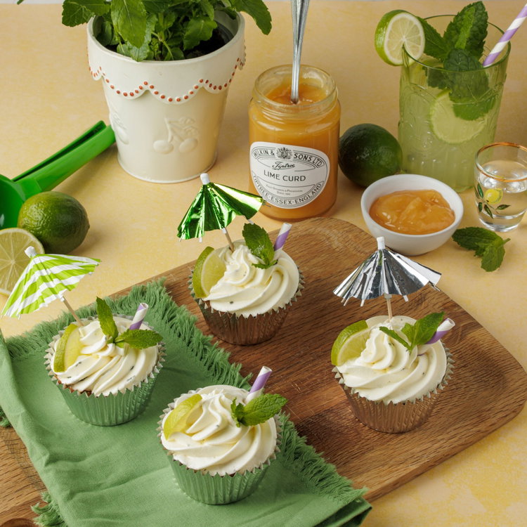 Image of Decorate with quarters of sliced lime, sprigs of fresh mint,...