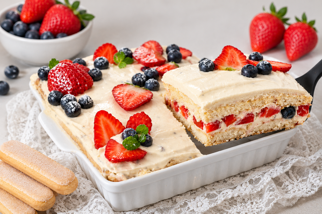 Image of 🍓🫐 Mixed Berries Tiramisu Recipe Kit