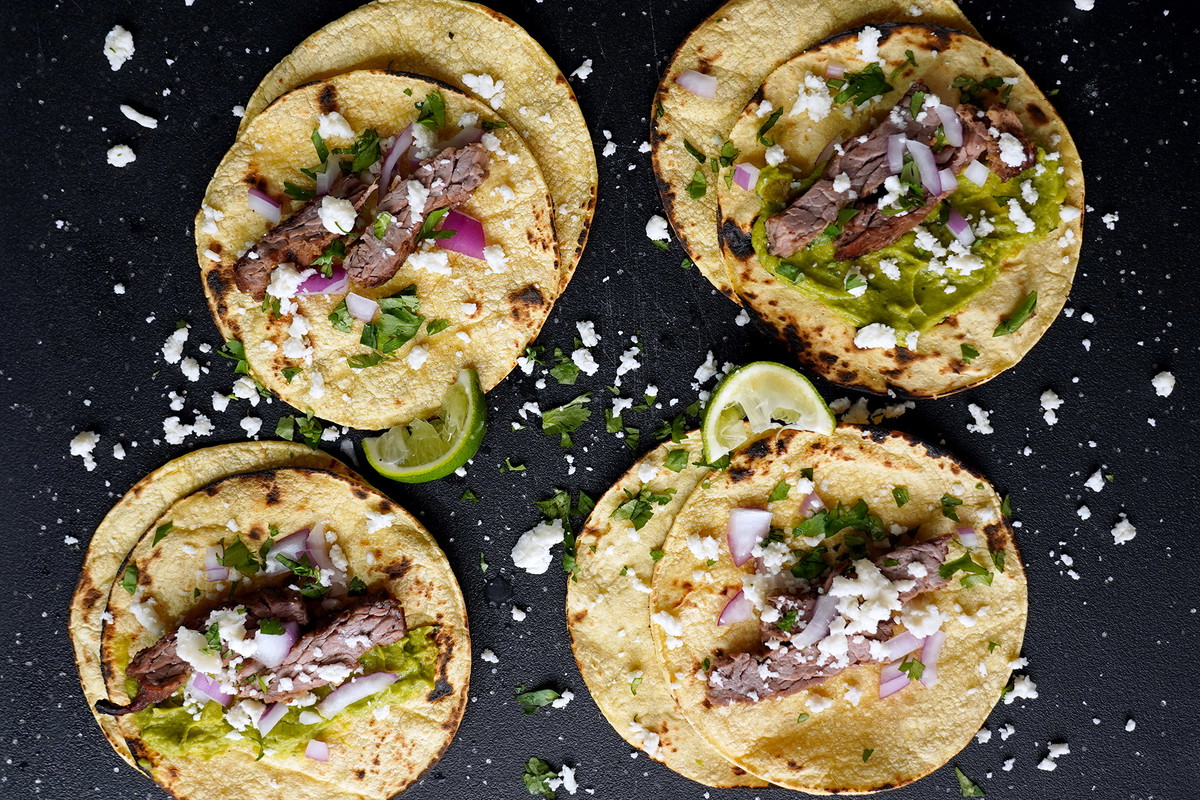 Skirt Steak Tacos (Arrachera Tacos)