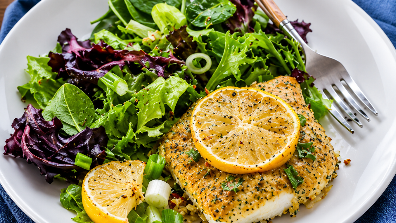 Image of Maple Mustard Poppy Seed Baked Cod