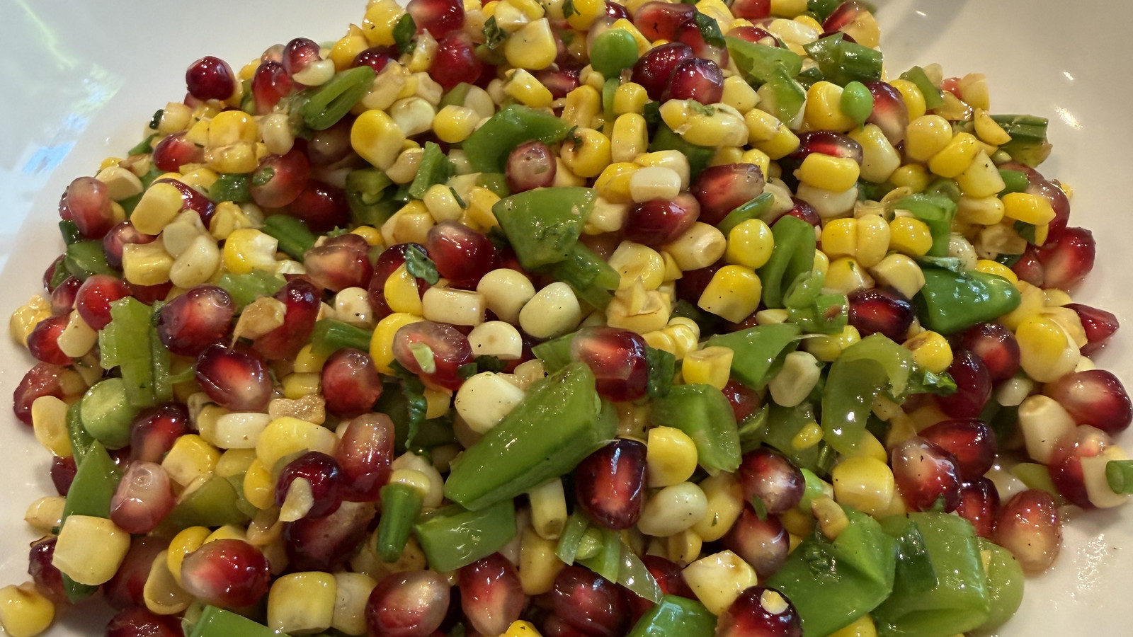 Image of Corn Pomegranate Salad