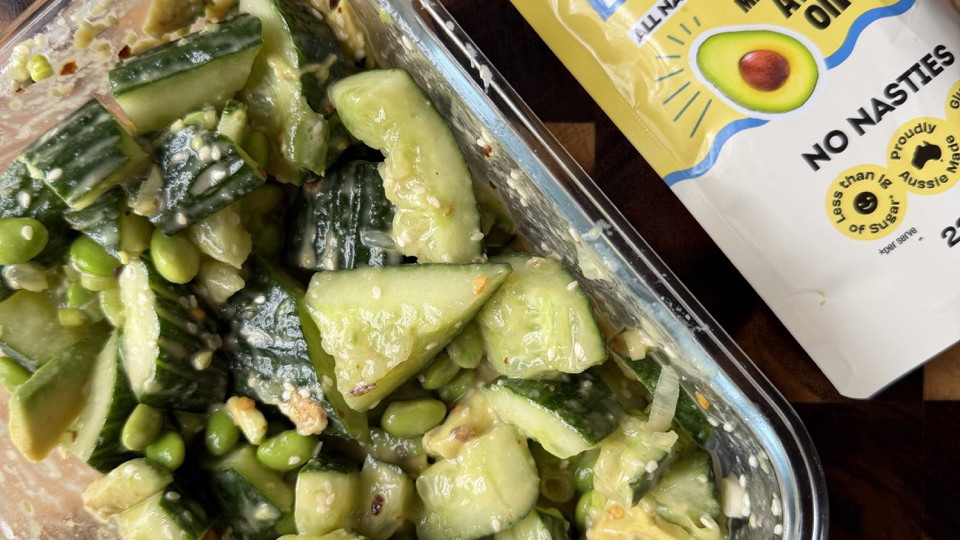 Smashed Cucumber Salad