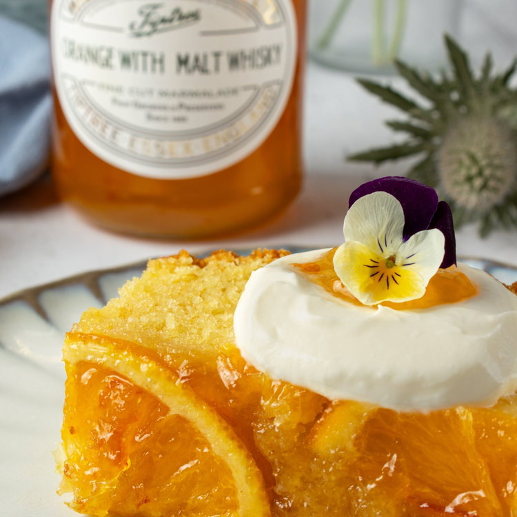 Image of Serve slightly warm or at room temperature, with a spoonful...