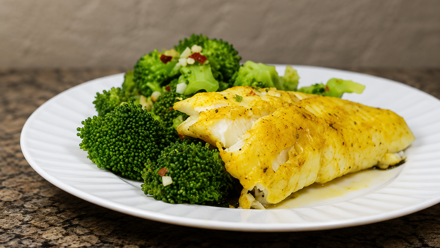 Image of Lemon Curry Haddock