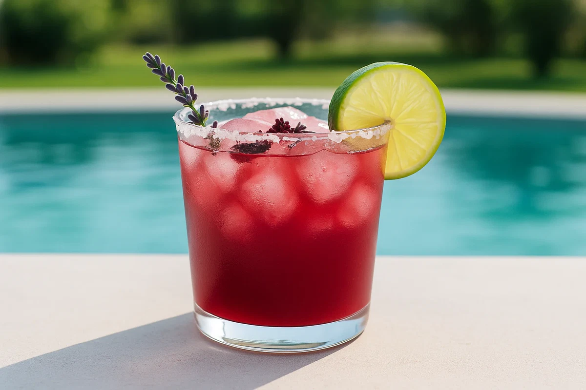Hibiscus Lavender Berry Iced Tea