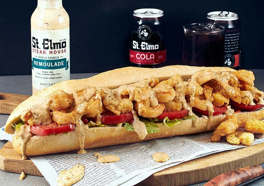 Shrimp Po'Boy Sandwich