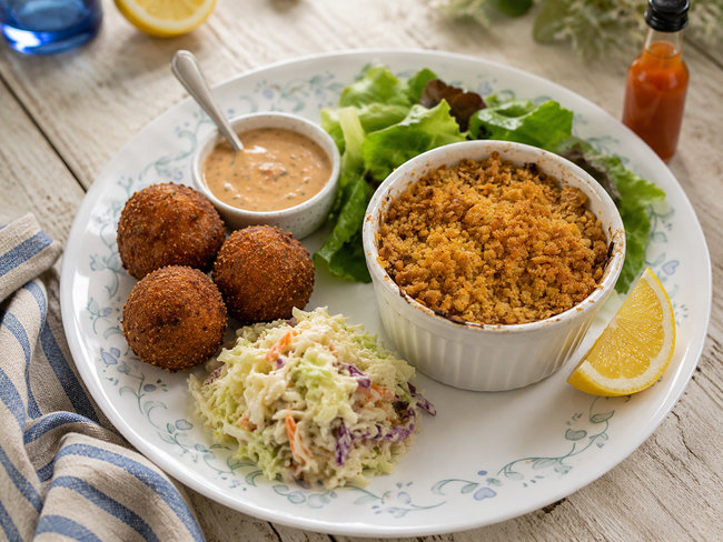 Image of North Carolina-Style Deviled Crab Ramekins