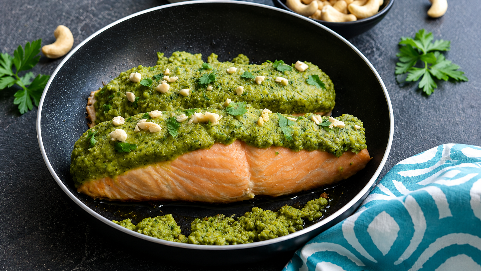 Image of Keto Cashew Salmon