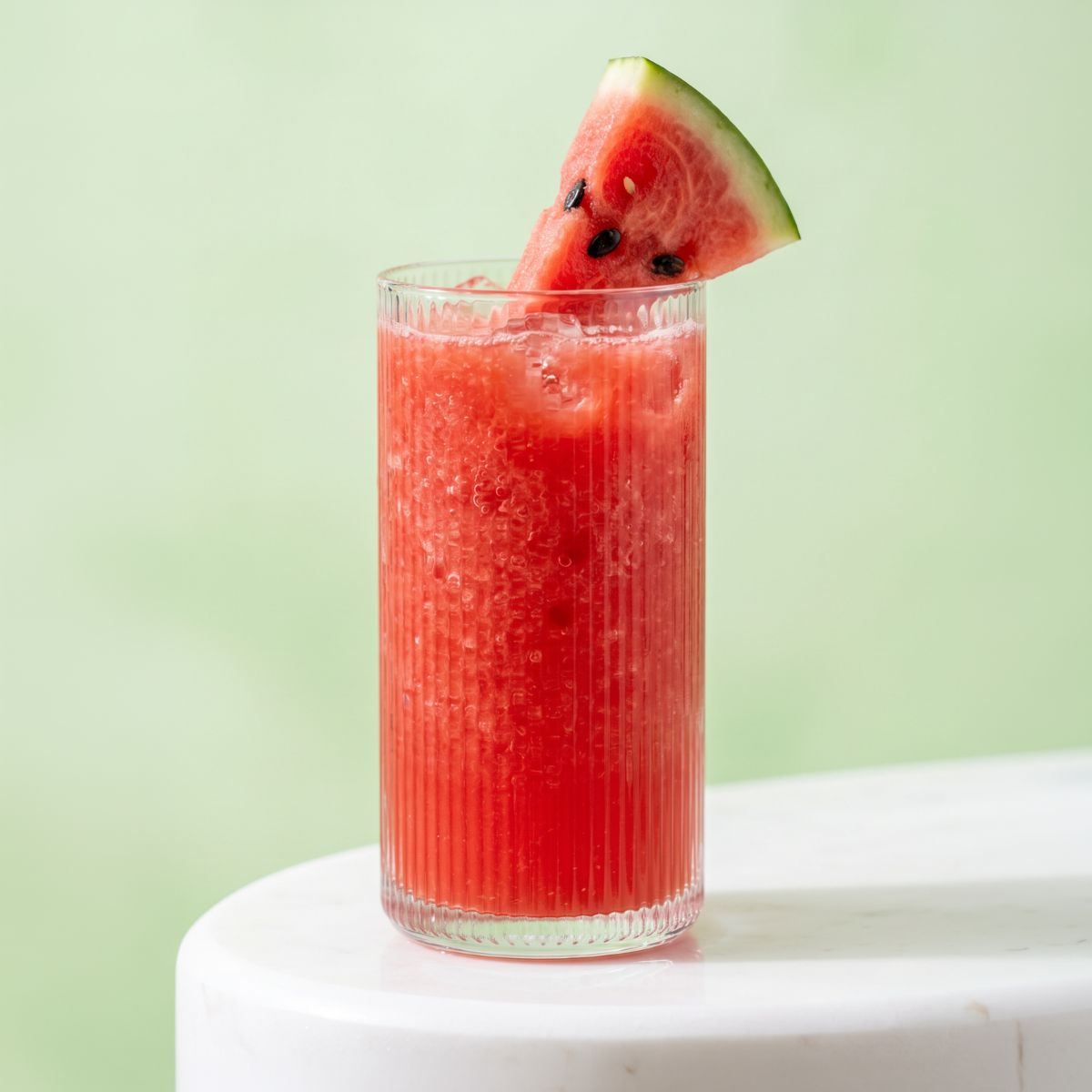Alkoholfreier Wassermelonen Cocktail