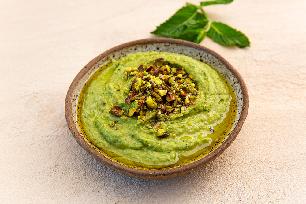 Watermelon Mint Hummus