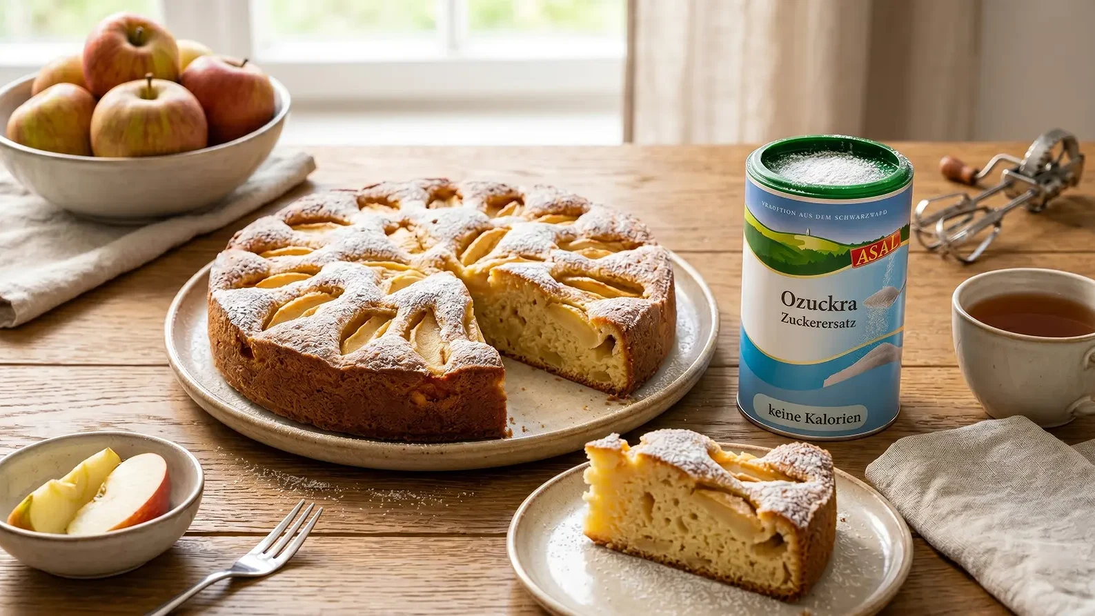 Image of Leicht, saftig und unwiderstehlich: versunkener Apfelkuchen