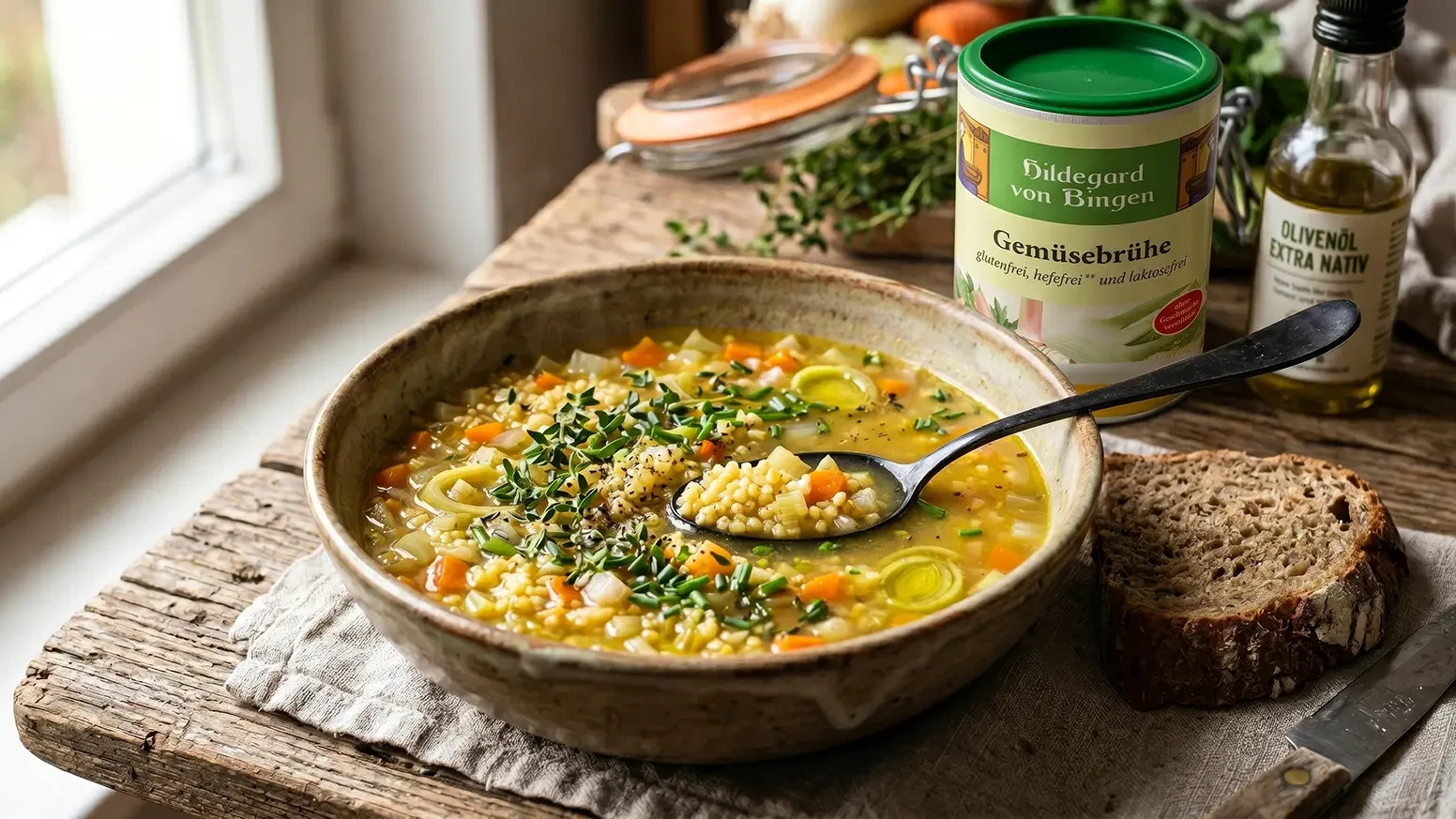 Image of Hildegards Erkältungssuppe - warm & würzig