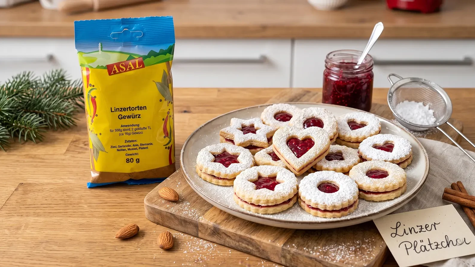 Image of Linzer Plätzchen